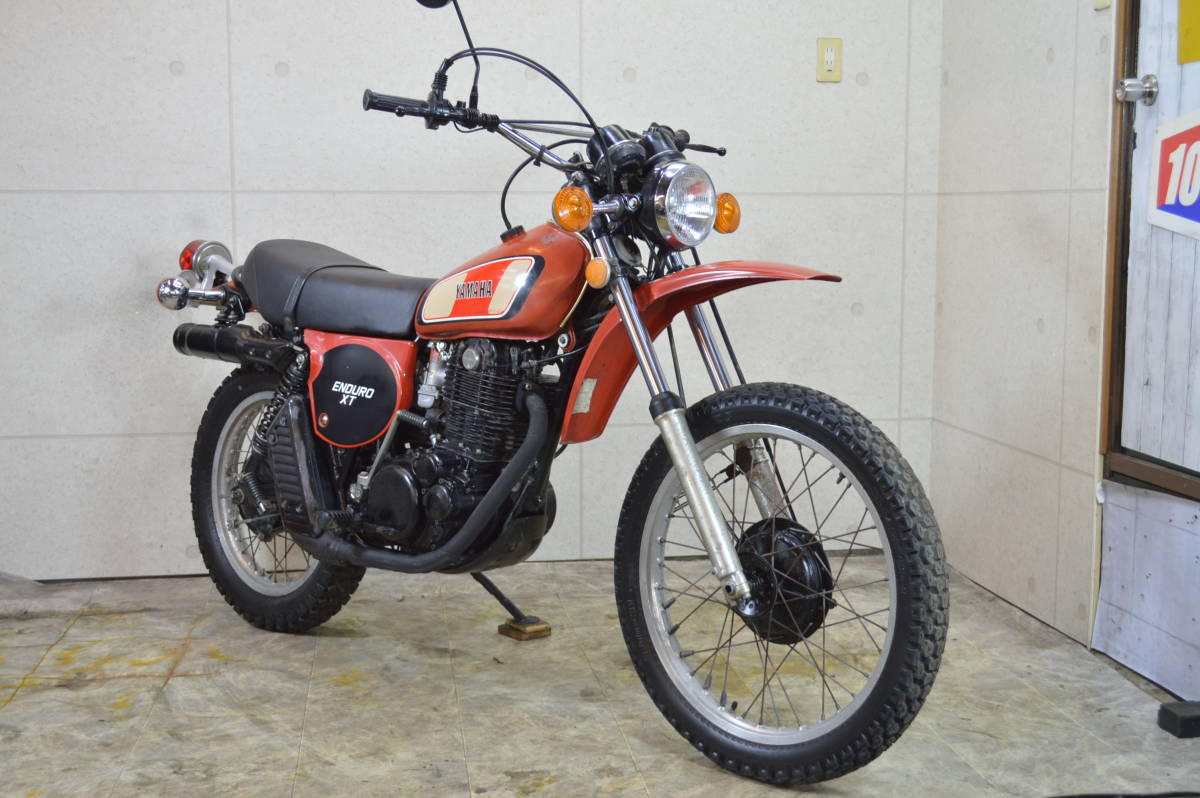YAMAHA XT500 1E6 希少旧車国内物 ビッグシングル ）検索 XT250 DT1 