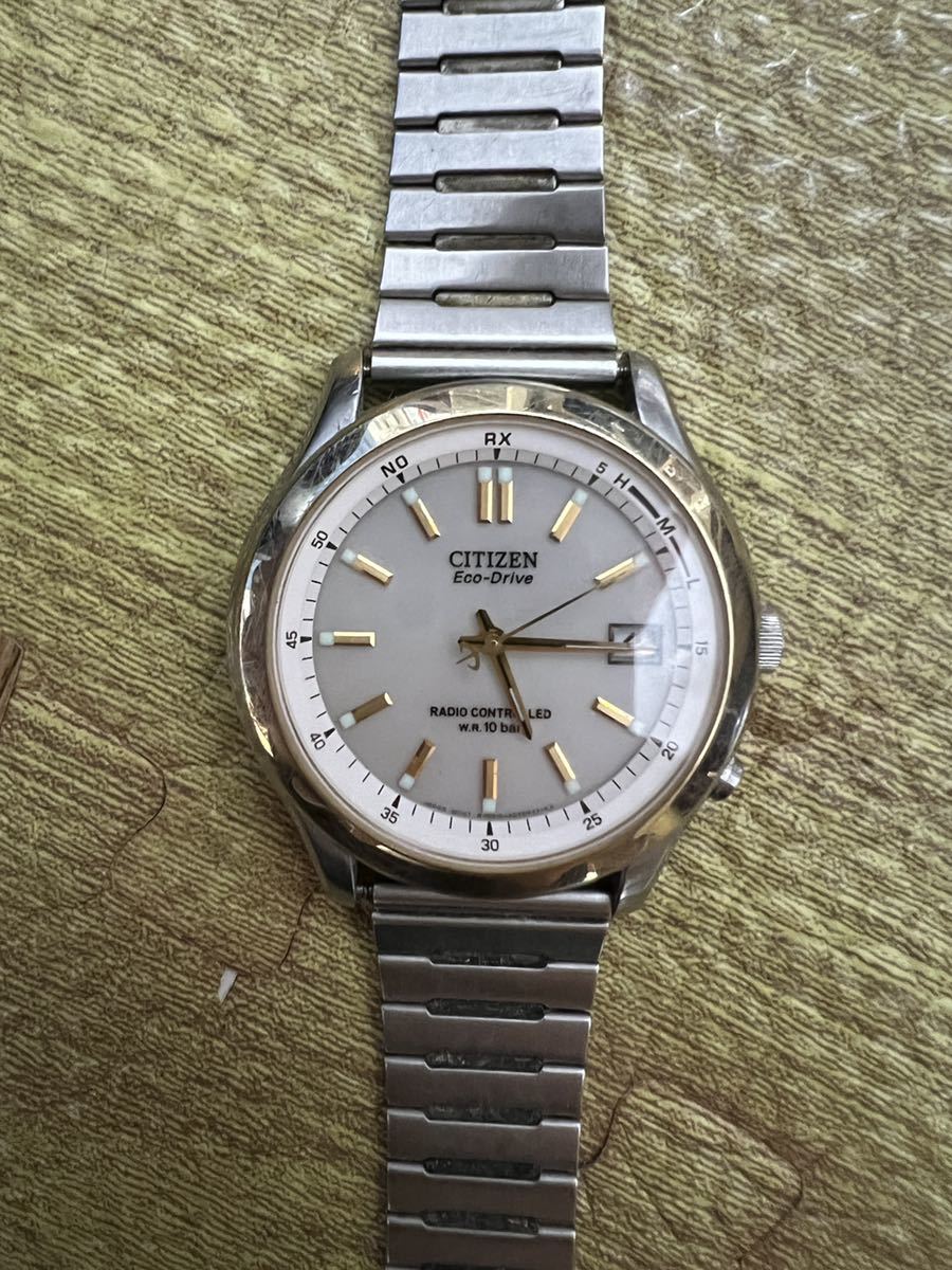 シチズン コレクション 電波ソーラー H415-S033039 動作品 H415
