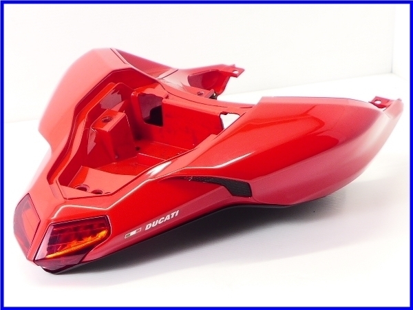 《M3》1098S 純正テールカウル＆アンダーパネルset♪LEDテールランプ付♪実働車取外♪848/1198♪