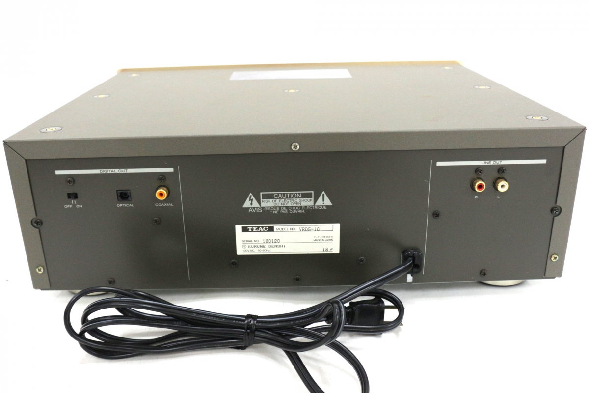 行董】TEAC ティアック VRDS-10 CDプレーヤー シルバー オーディオ機器