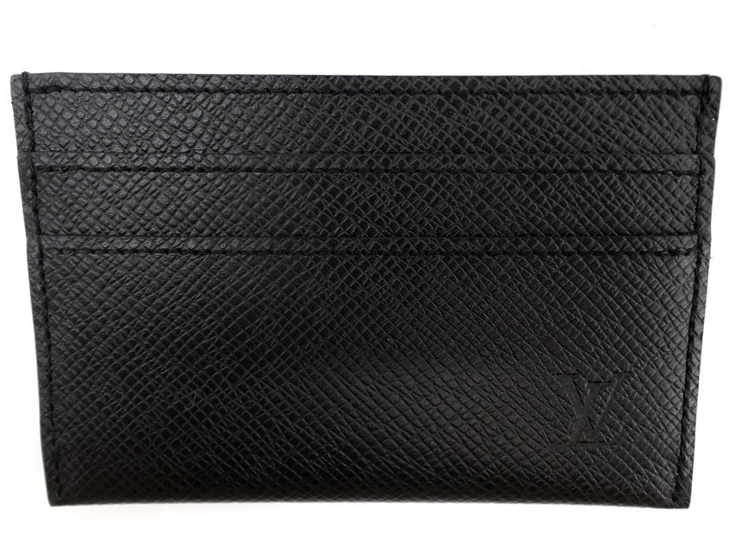 定番，限定セール ネコポスOK LOUIS VUITTON ルイヴィトン ポルト カルト ダブル カードケース 黒 cja3 メンズ(服飾小物)｜売買されたオークション情報、yahooの商品情報をアーカイブ公開 - オークファン 服飾小物