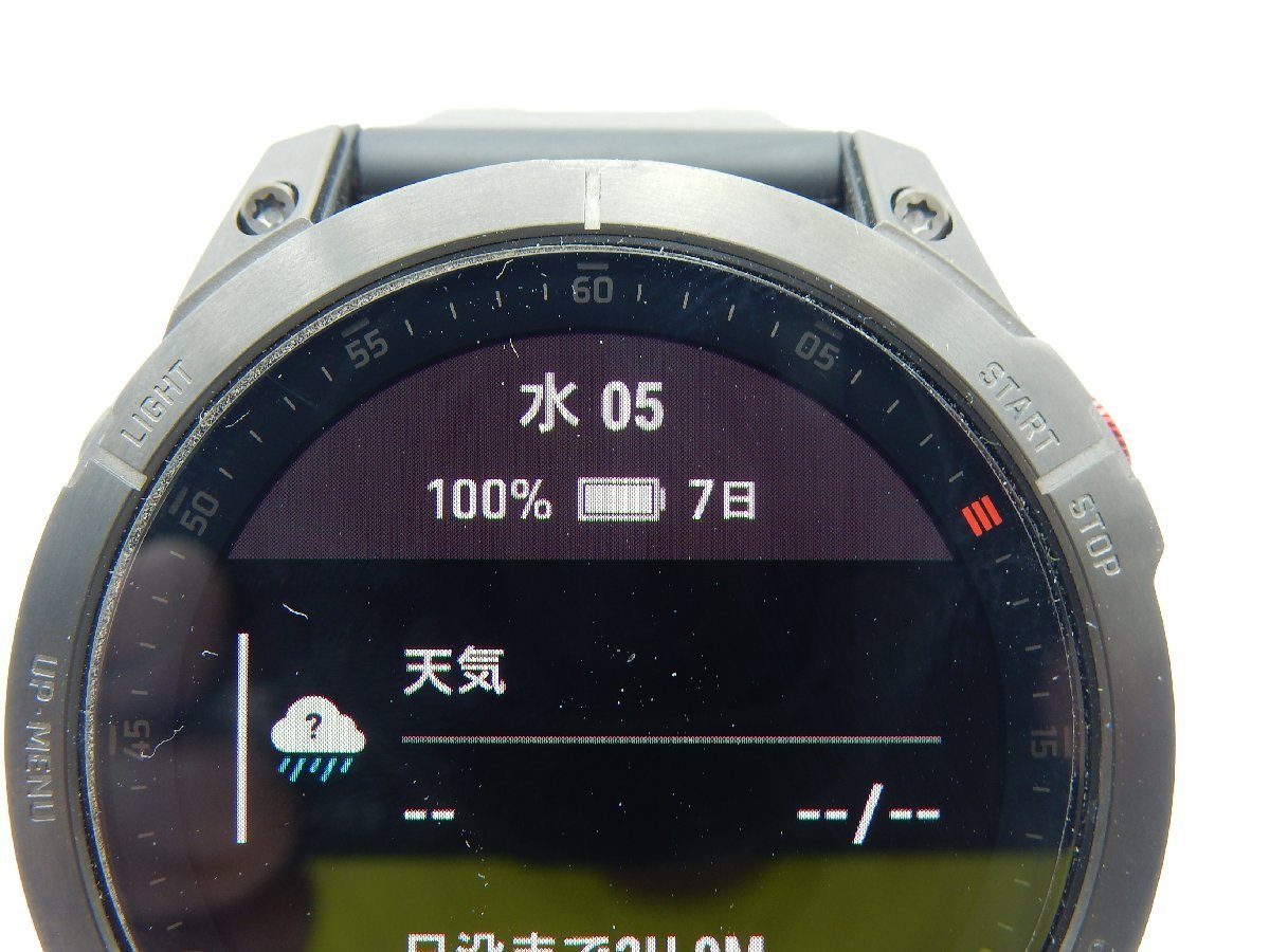 美品 GARMIN ガーミン EPIX Sapphire Carbon Gray DLC Ti / Black 010-02582-15スマートウォッチ Sapphire epix | オマケ付き 美品公式認定ストア 美品公式直営ストア