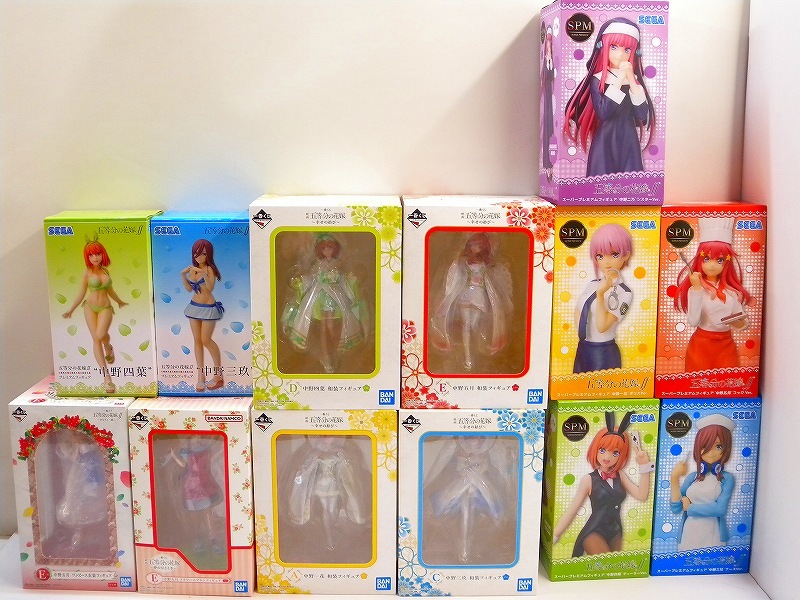 【大得価，人気SALE】 C0440 五等分の花嫁 一番くじ プライズ フィギュア一式セット 大量まとめ売り /開封済混在 現状渡し(コミック、アニメ)｜売買されたオークション情報、yahooの商品情報をアーカイブ公開 - オ その他