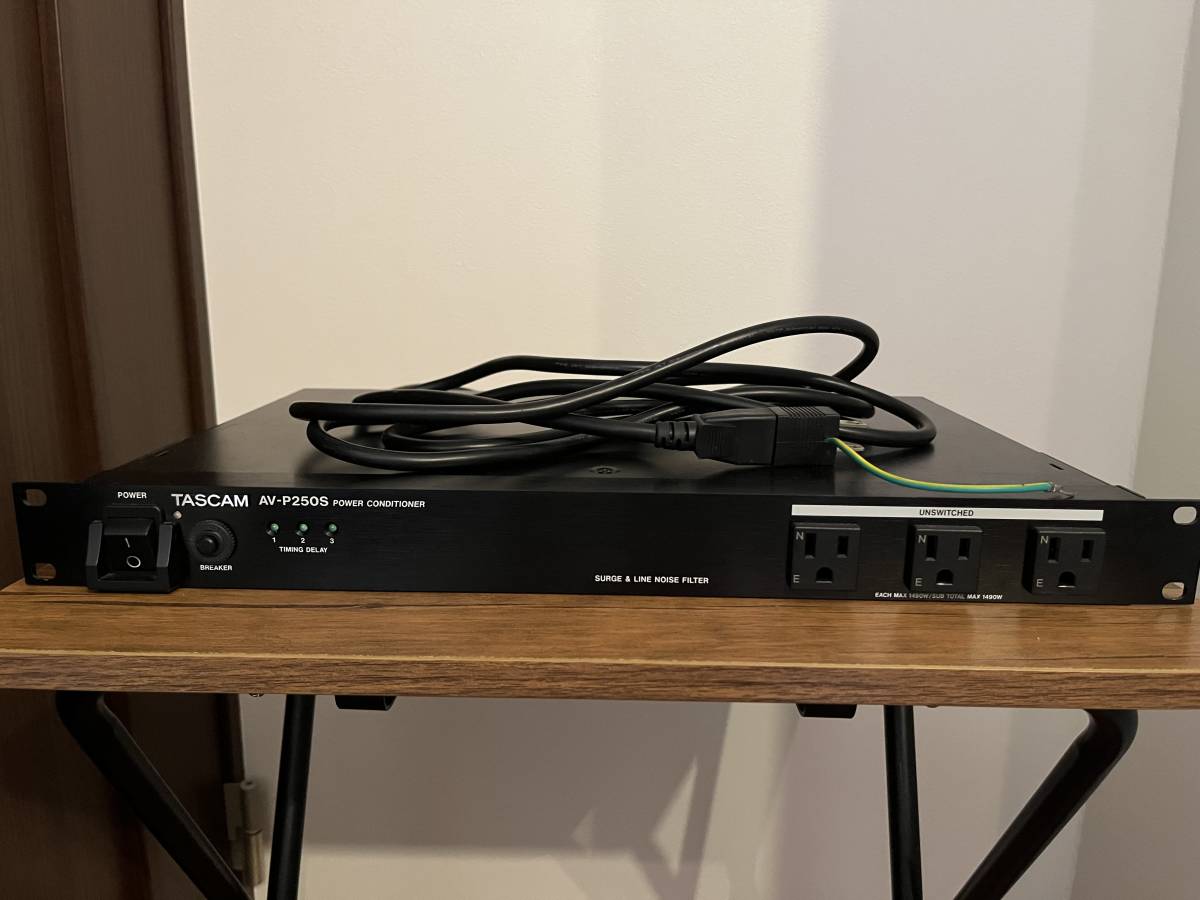TASCAM AV-P250 パワーディストリビューター Amazon | TASCAM パワー