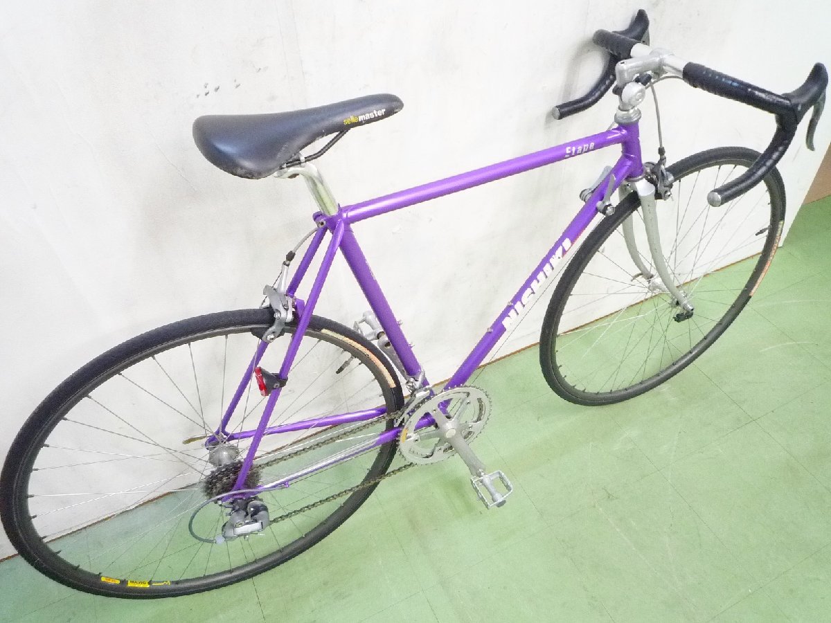 ロードバイク ニシキ TANGE クロモリフレーム ハンドメイド 2×7 700