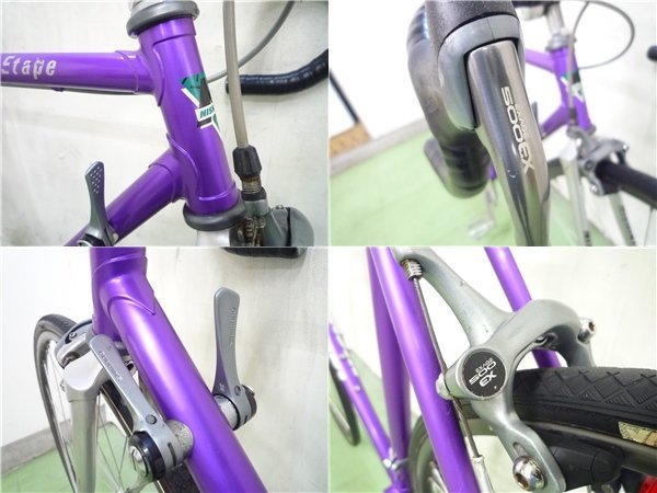 ロードバイク ニシキ TANGE クロモリフレーム ハンドメイド 2×7 700
