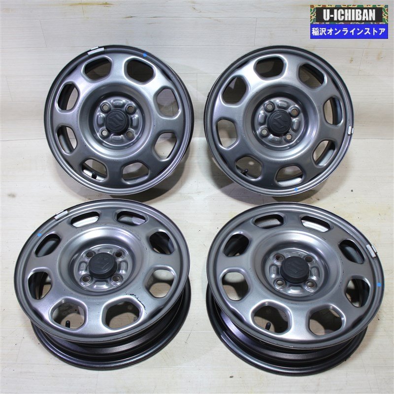 新作入荷，低価 ハスラー 等 スズキ ハスラー 純正ホイール 4.5-15+45 4H100 15インチ ホイール 4本セット 009(純正品)｜売買されたオークション情報、yahooの商品情報をアーカイブ公開 - オークファン 4穴