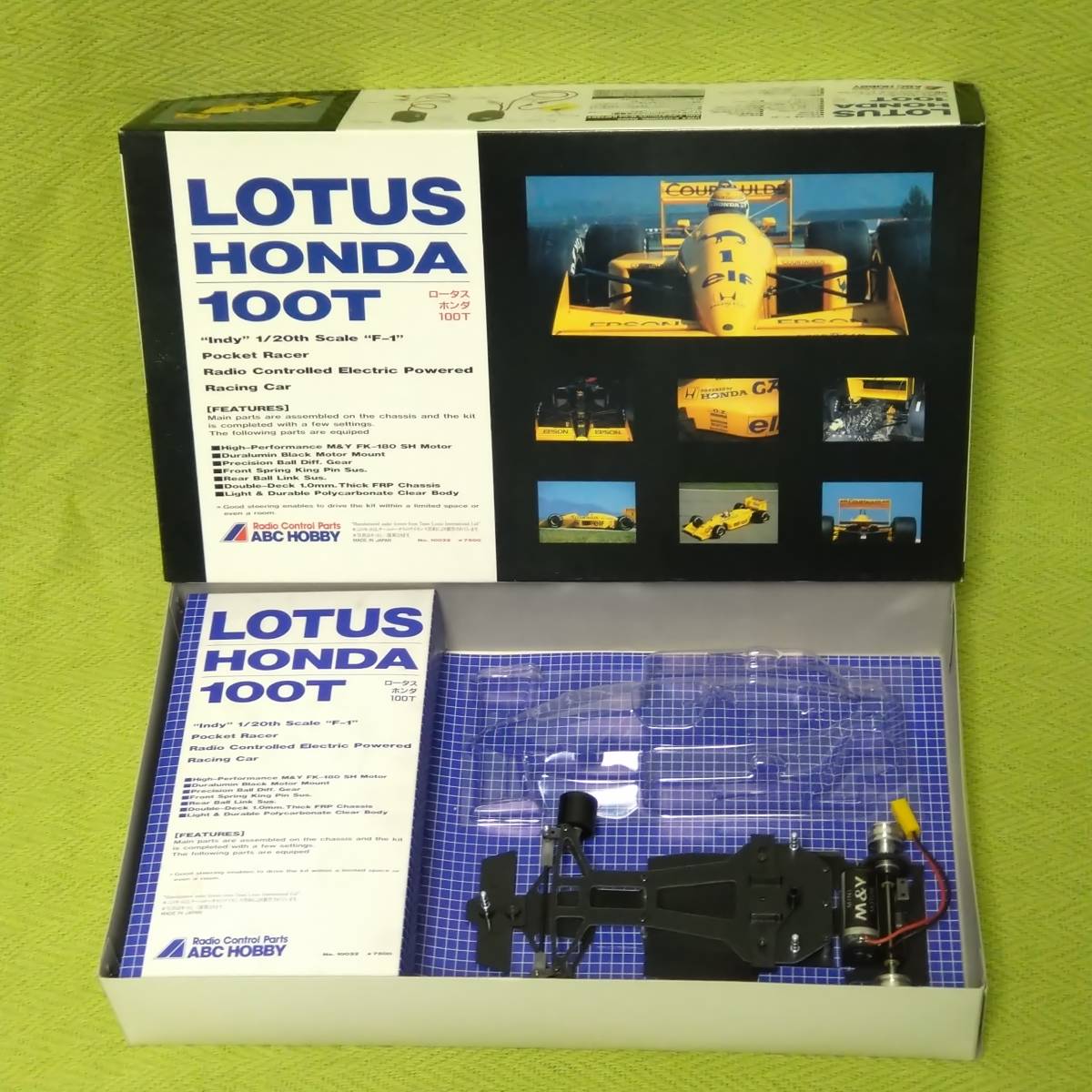 【豊富な，新作】 ABCホビー ロータスホンダ F1 Wデッキ 1/20 ラジコンカー 当時物秘蔵 タミヤ F103似 CAMEL LOTUS HONDA 100T 中島悟 Nelson Piquet(組立キット（電動）)｜売買されたオークション情報、yahooの商品情報をアー その他