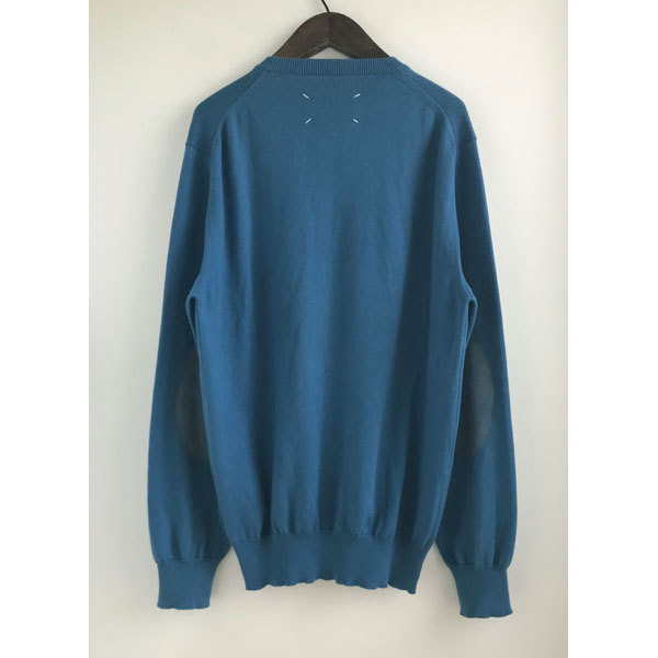 Maison Martin 0 Margiela メゾン マルタン マルジェラ 3Dアーガイルニット メゾンマルタンマルジェラの通販 Margiela14 ボルドー 1 スウェット メゾン・マルタン エルボーパッチ 2014年春夏