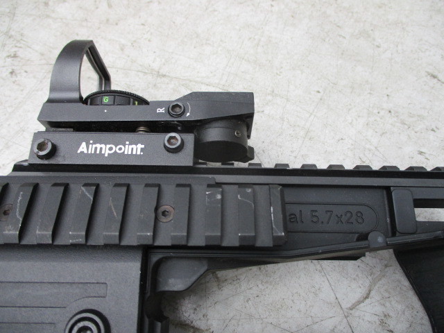 T1420E□東京マルイ□PROJECT90 Cal 5.7×28 SS90□電動ガン□AIMPOINT