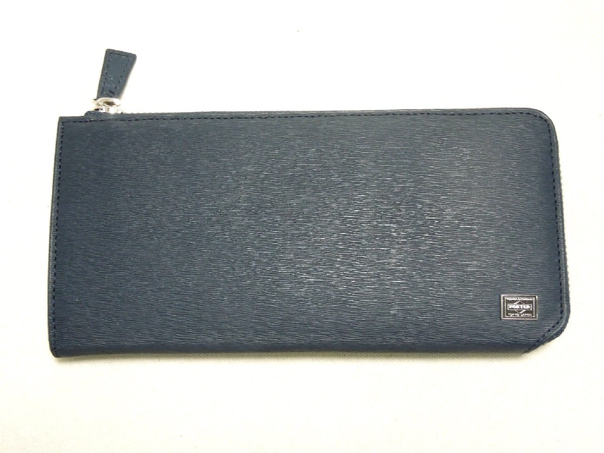 144A PORTER ポーター カレント L字ファスナー長財布 152-02210【未使用】 カレント ポーター ロングウォレット 日本製 L字ファスナー長財布 長