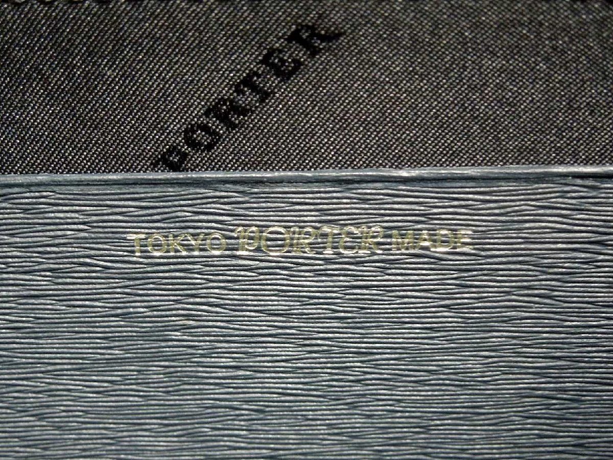 144A PORTER ポーター カレント L字ファスナー長財布 152-02210【未使用】 カレント ポーター ロングウォレット 日本製 L字ファスナー長財布 長