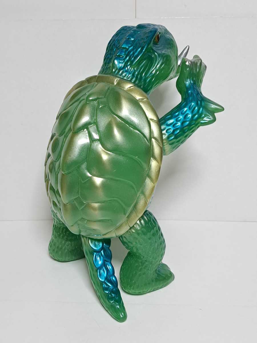 ガメラ 2 翡翠 クリアグリーン成型 M1号 スタンダード サイズ ソフビ