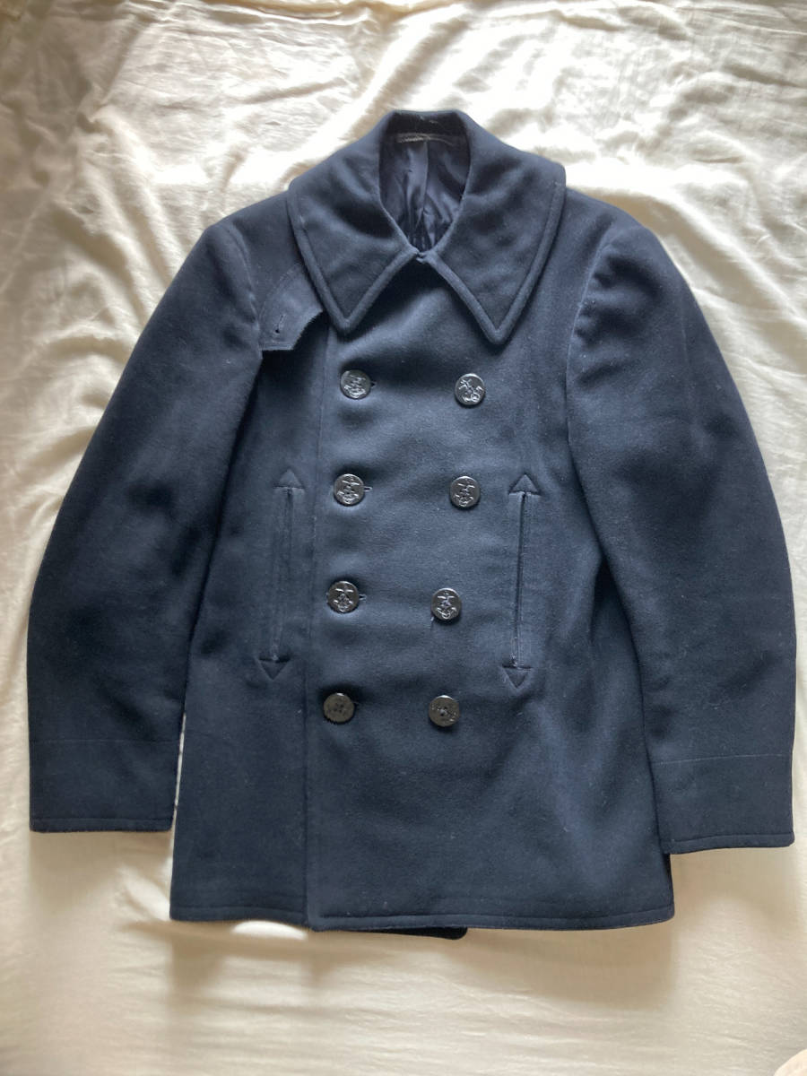 40s-USN－Pcoat 1940's [U.S.NAVY] 