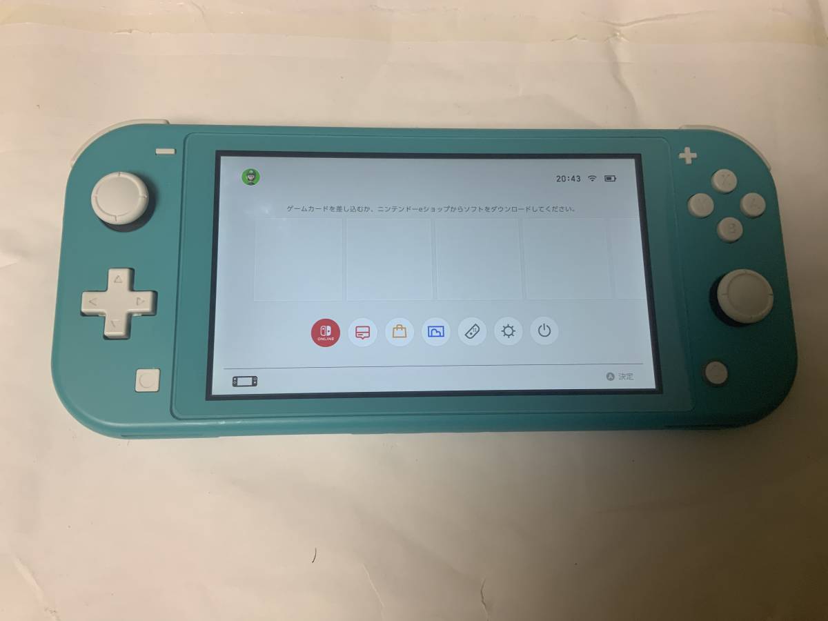 Nintendo Switch Lite ニンテンドースイッチライト ターコイズ 訳あり