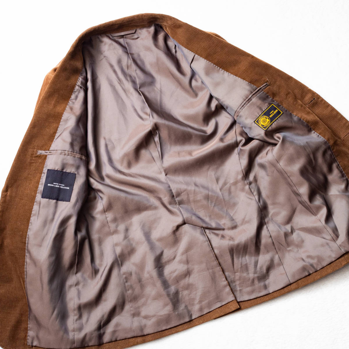 美品Sサイズ/希少モデル!◎UNITED ARROWS ×ドイツGIRMES社『細畝 
