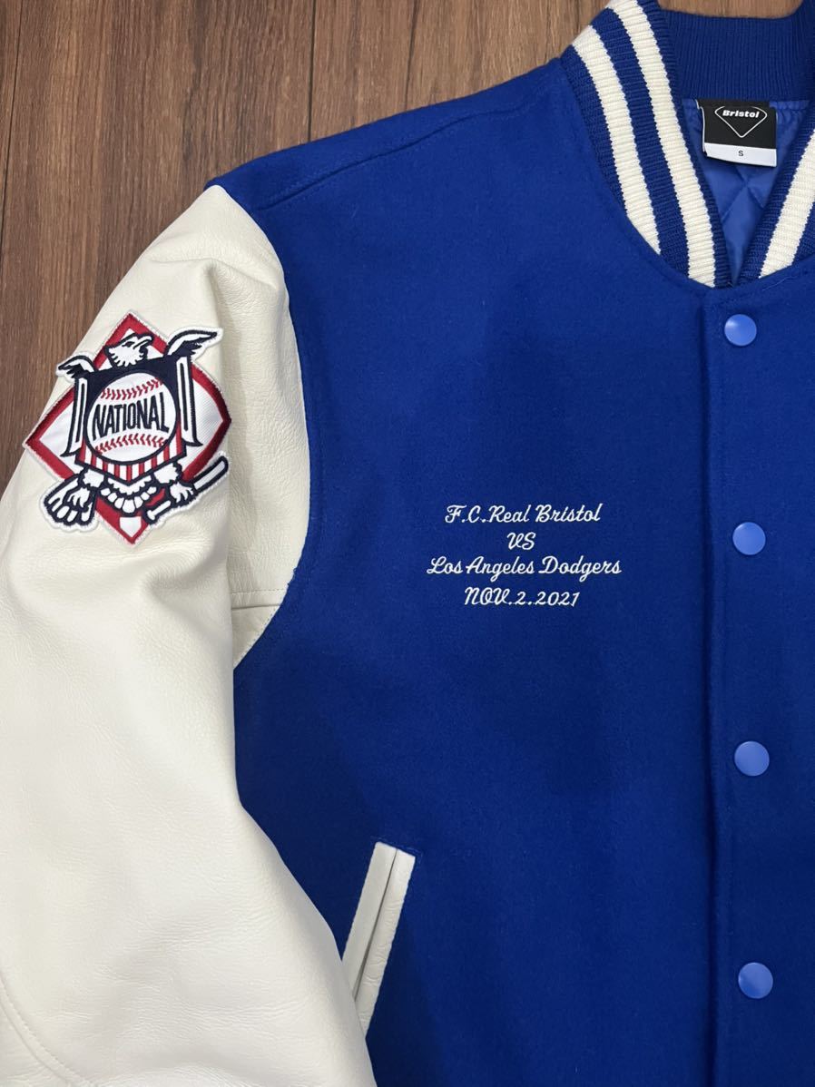 送料無料定価74800円 限定 F.C.Real Bristol MLB STADIUM JACKET 