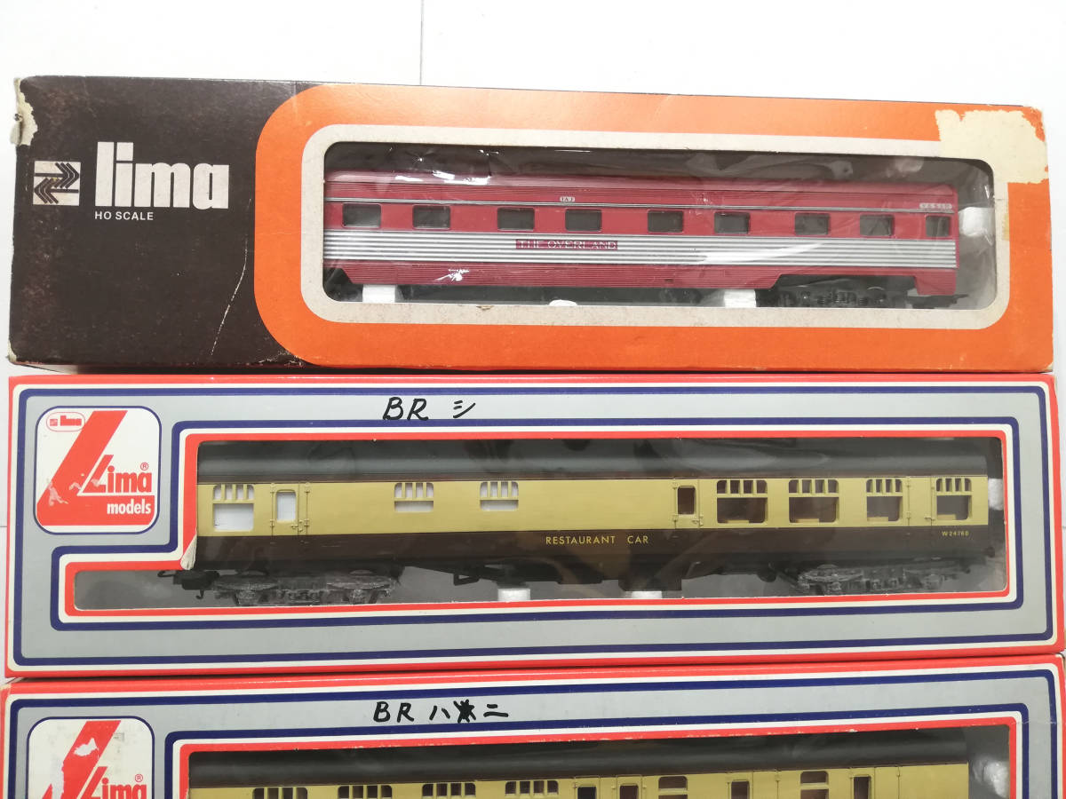 4点セット Lima models 鉄道模型 Nゲージ イタリア ジャンク(外国車輌 