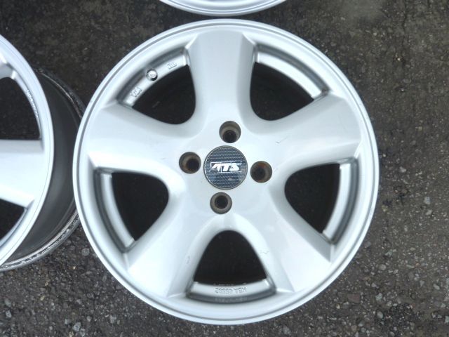 ATS アルミホイール 15x6.5J+38 4H PCD98 4本セット 5本スポーク ATS アルミホイール 15x6.5J+38 4H PCD98 4本セット 5本スポーク