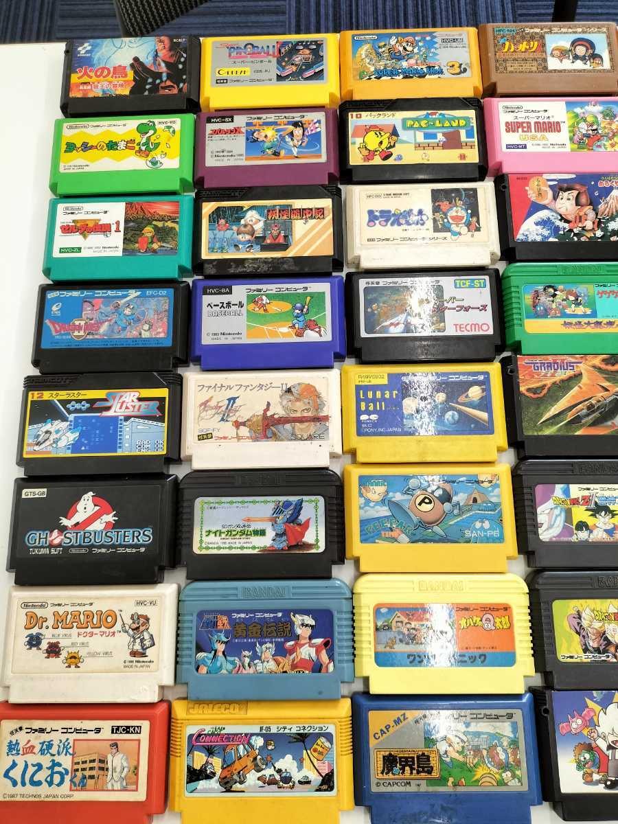 任天堂 ファミコンカセット 約80本 まとめ売り 中古品 全国即日 