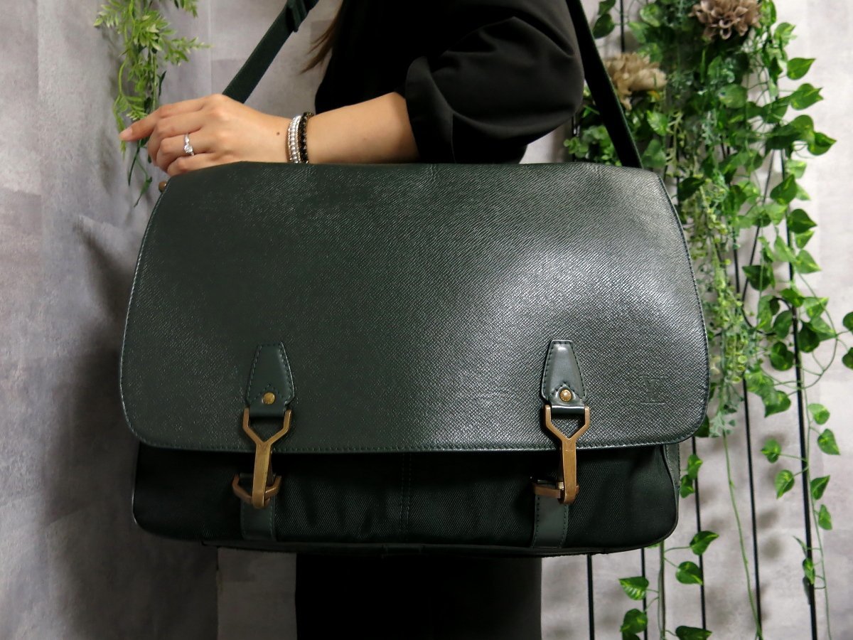 美品○LOUIS VUITTON ルイ・ヴィトン○タイガ○デルスー○SP0968 美品○LOUIS VUITTON ルイ・ヴィトン○タイガ○デルスー○SP0968