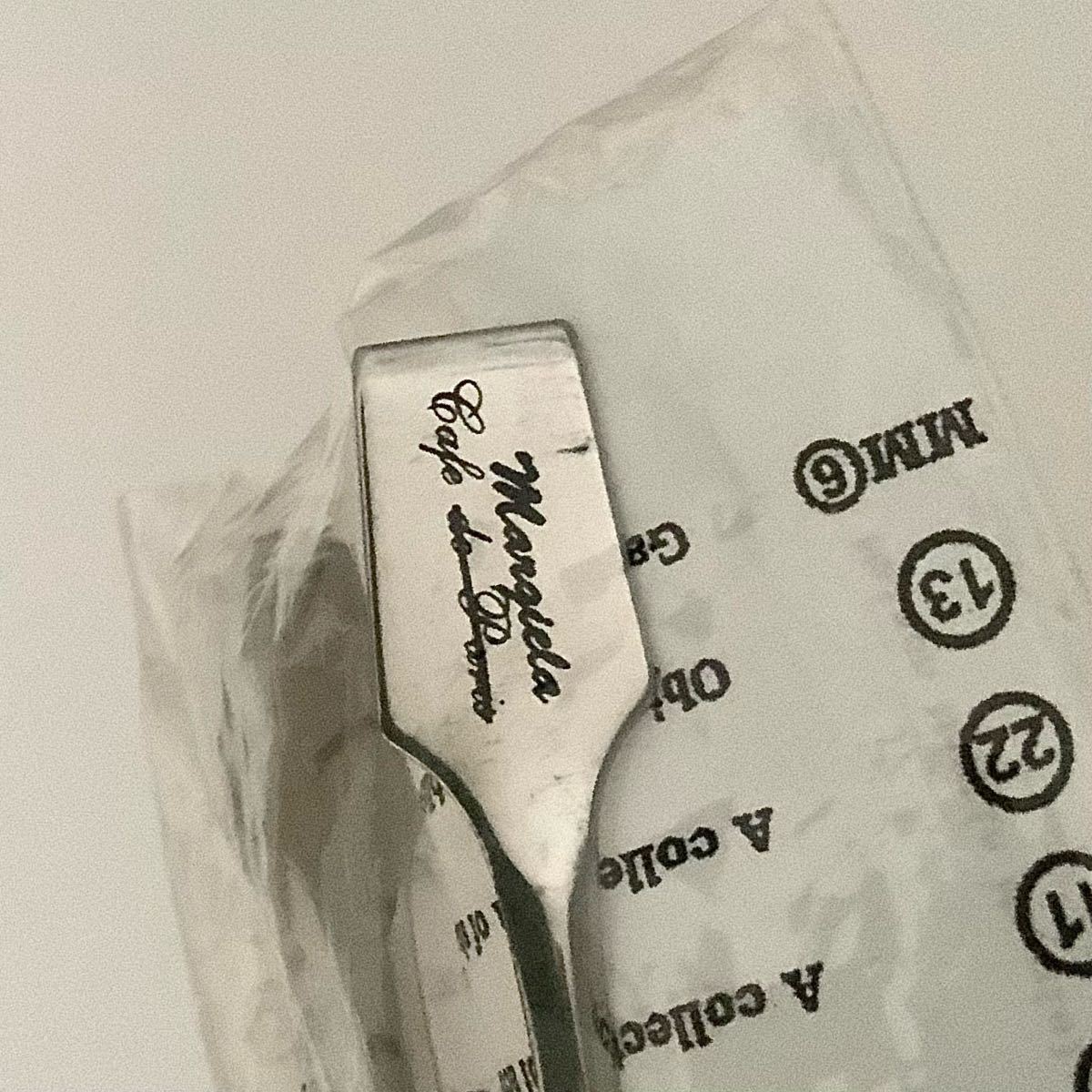 メゾンマルジェラ　初期　ノベルティ　トング 【公式通販】 トング ノベルティ 初期 メゾンマルジェラ 食器