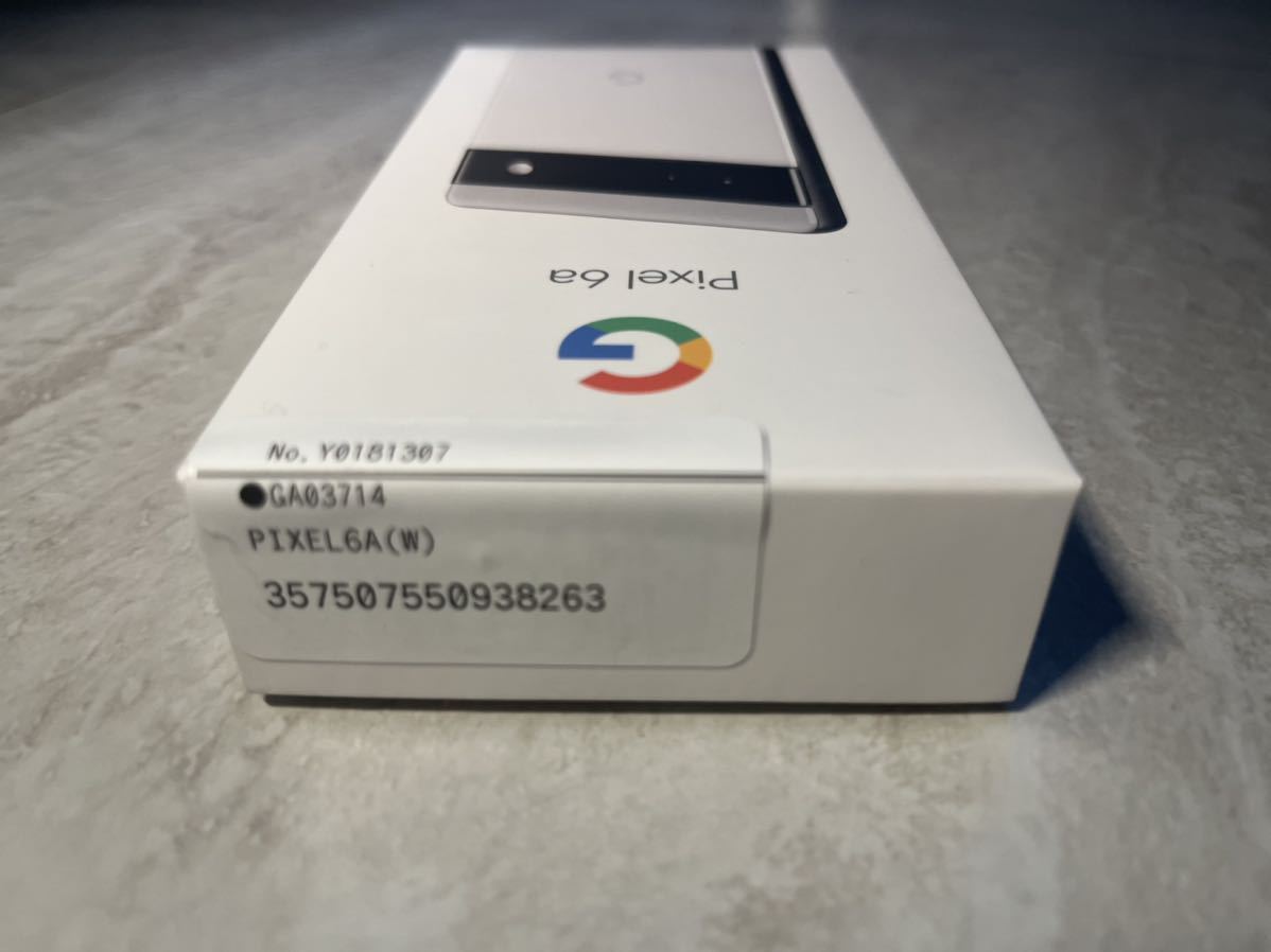未使用】Pixel 6a 128GB 残債無し SIMフリー au版 Google Pixel 6a 本体