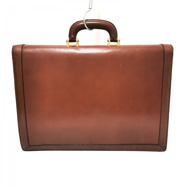 ビジネスバッグ ロエベ レザー ベージュ 中古 LOEWE⁄ロエベ ロエベ