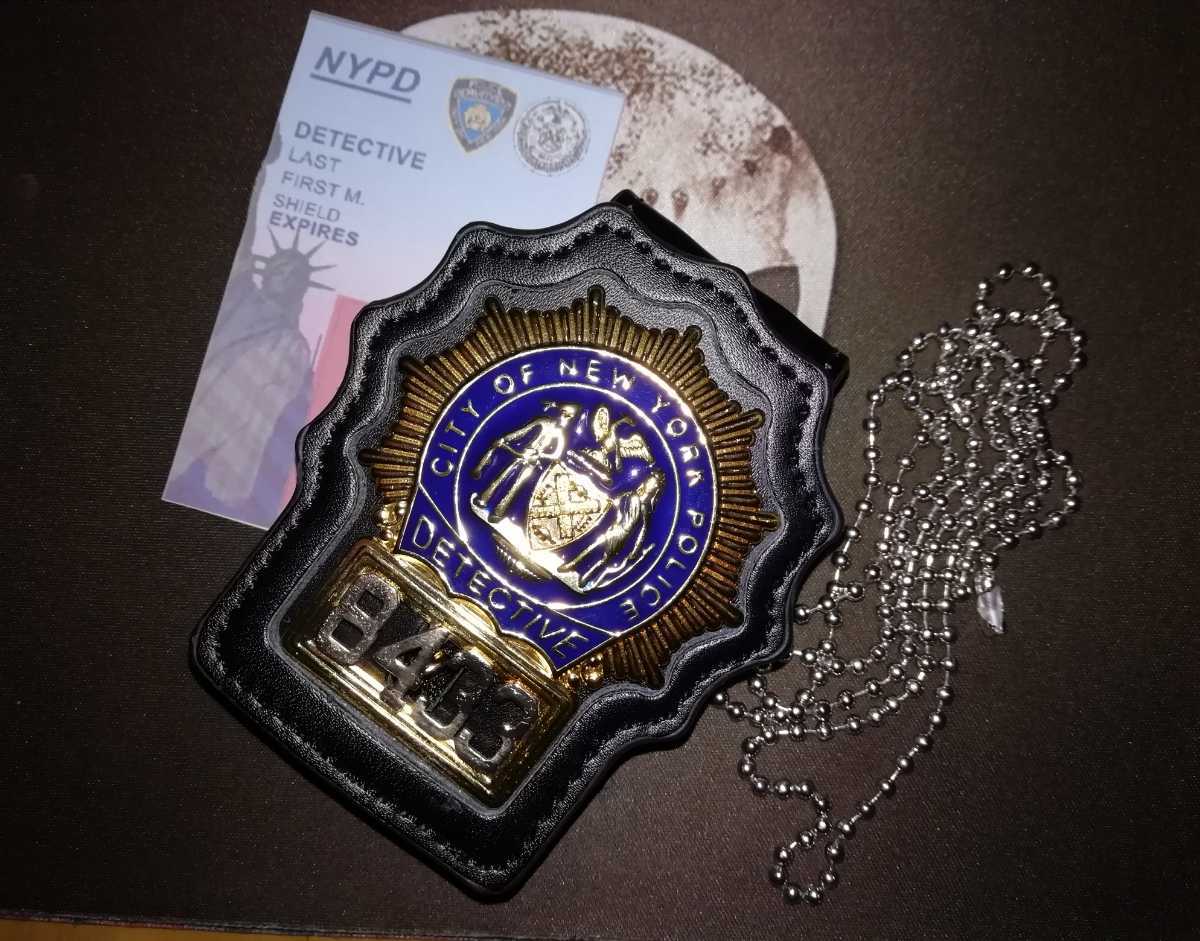 ニューヨーク市警察 フルサイズ ポリスバッジ ポリスバッジ