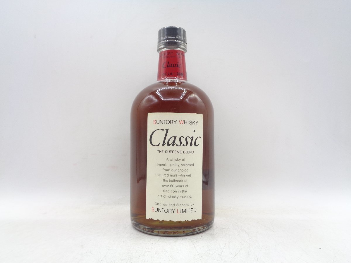 SUNTORY WHISKY Classic ウイスキー特級 SUNTORY WHISKY CLASSIC サントリー ウイスキー クラシック 特級 700ml