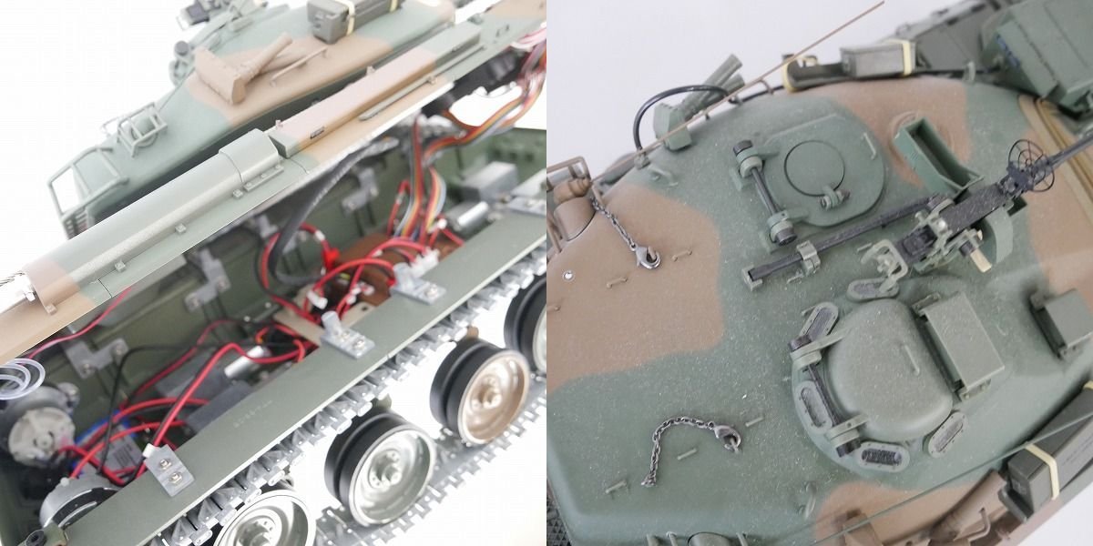 未使用含/ジャンク】hachette/アシェット 1/16 陸上自衛隊 74式戦車 を 