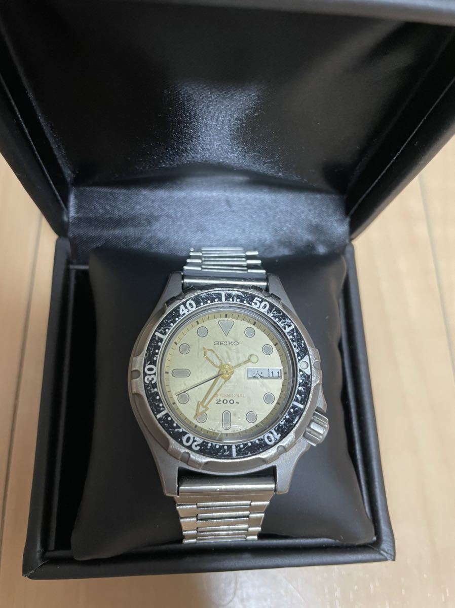 SEIKO セイコー 7C43-6A00 プロフェッショナル ダイバー クォーツ