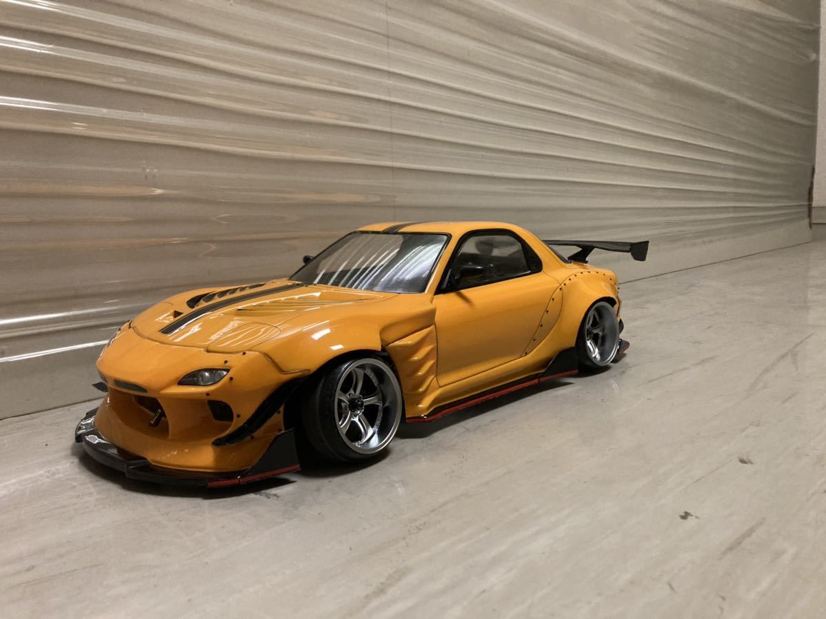 RX-7 ドリフト MAZDA パンドラRC FD3S パンドラ BN ラジコンボディ