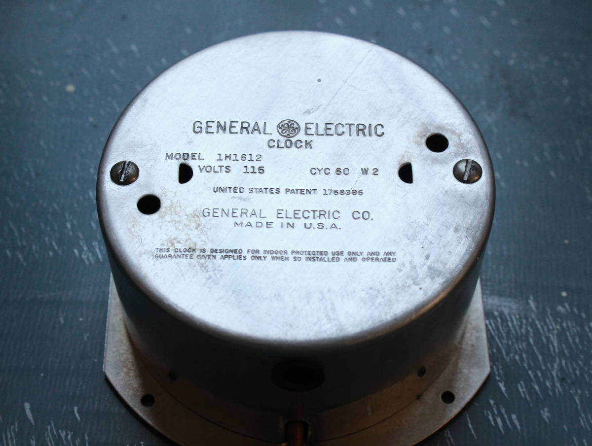 希少1940～50 U.S.A. GENERAL ELECTRIC GE アンティーク ゼネラル