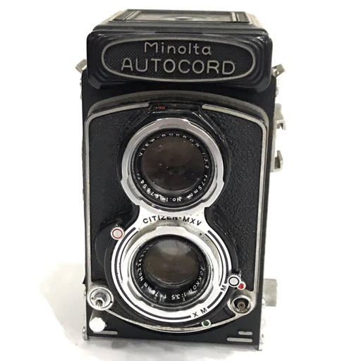 MINOLTA AUTOCORD ROKKOR 1:3.5 75mm ミノルタ オートコード 二眼レフフィルムカメラ Minolta 1:3.5 AUTOCORD Vintage Chiyoko 0