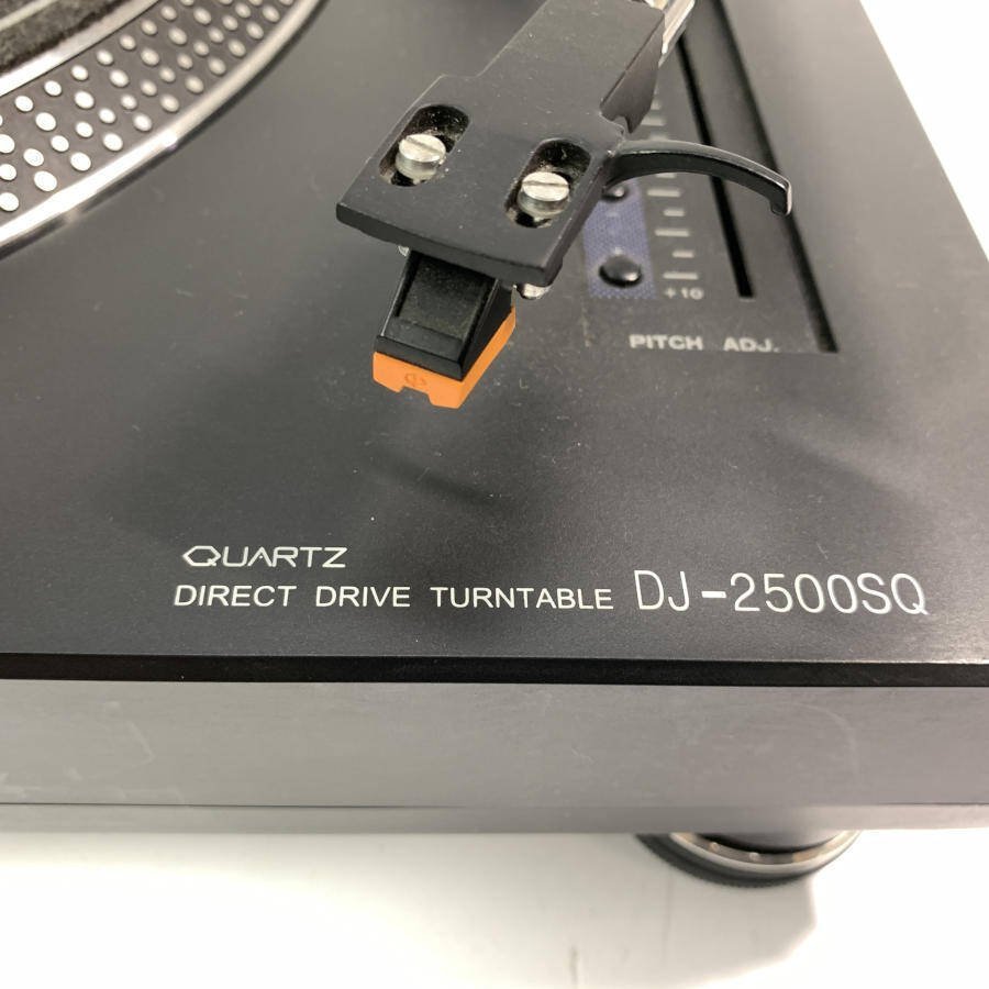 KIKUTANI MUSIC DJ2500SQ DJレコードプレーヤー 電源コード/EPアダプター付き 現状品(ターンテーブル)｜売買された