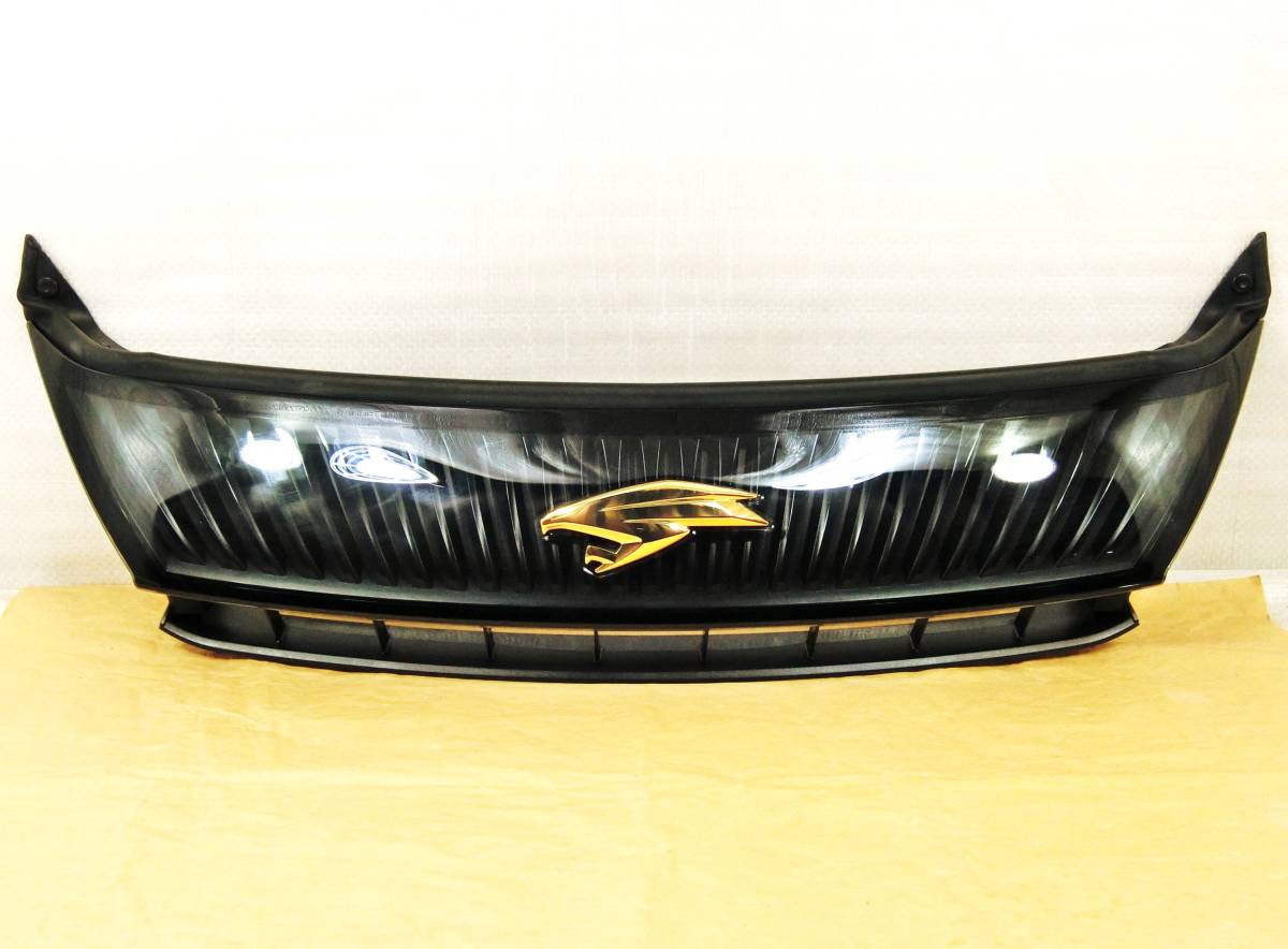 ◎60 ハリアー プレミアム 前期 純正 グリル 新車外し 美品《日本語の