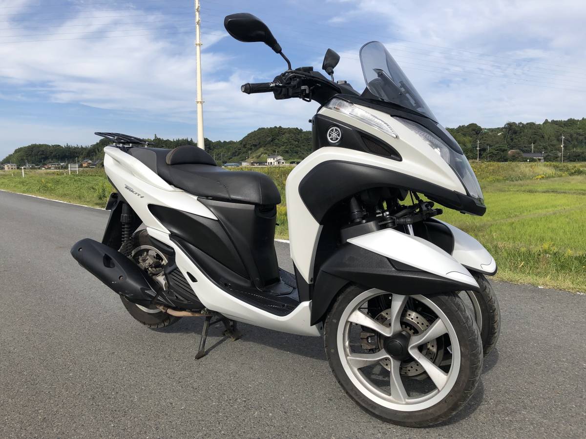 ★専用★ ヤマハ トリシティ125 SE82J 2015年式 ブルーイッシュホワイトカクテル