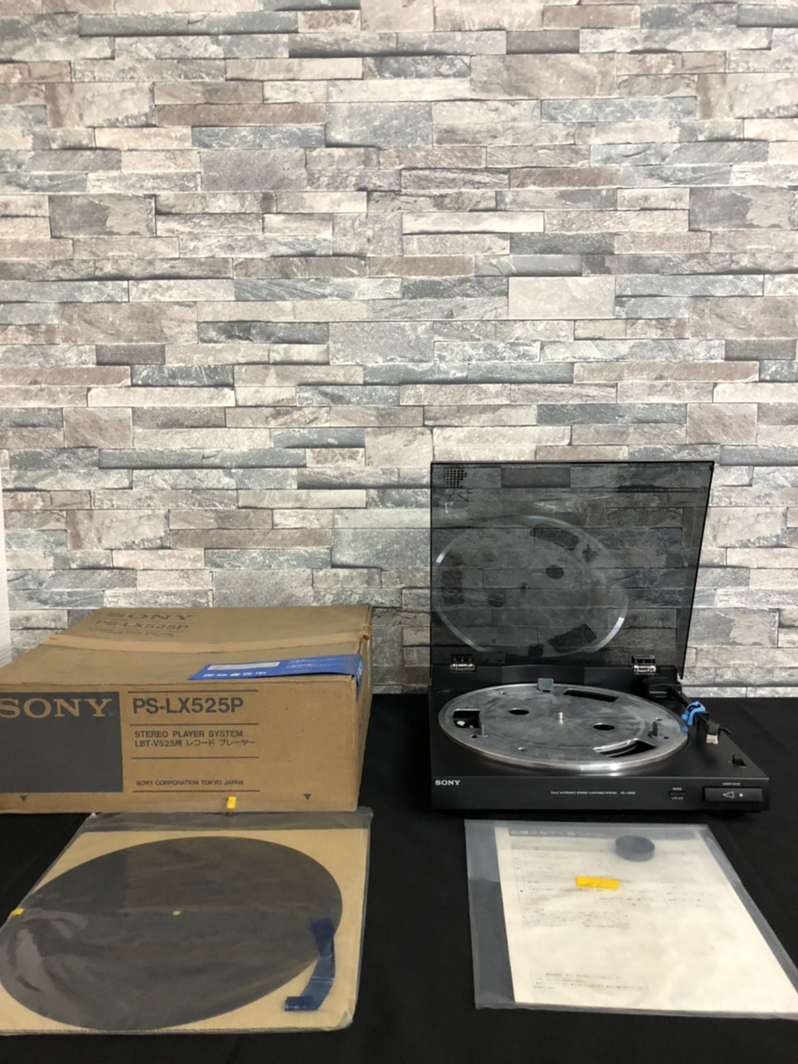 ☆新品未使用保管品☆SONY/ソニー LBT-V525用レコードプレーヤー PS 