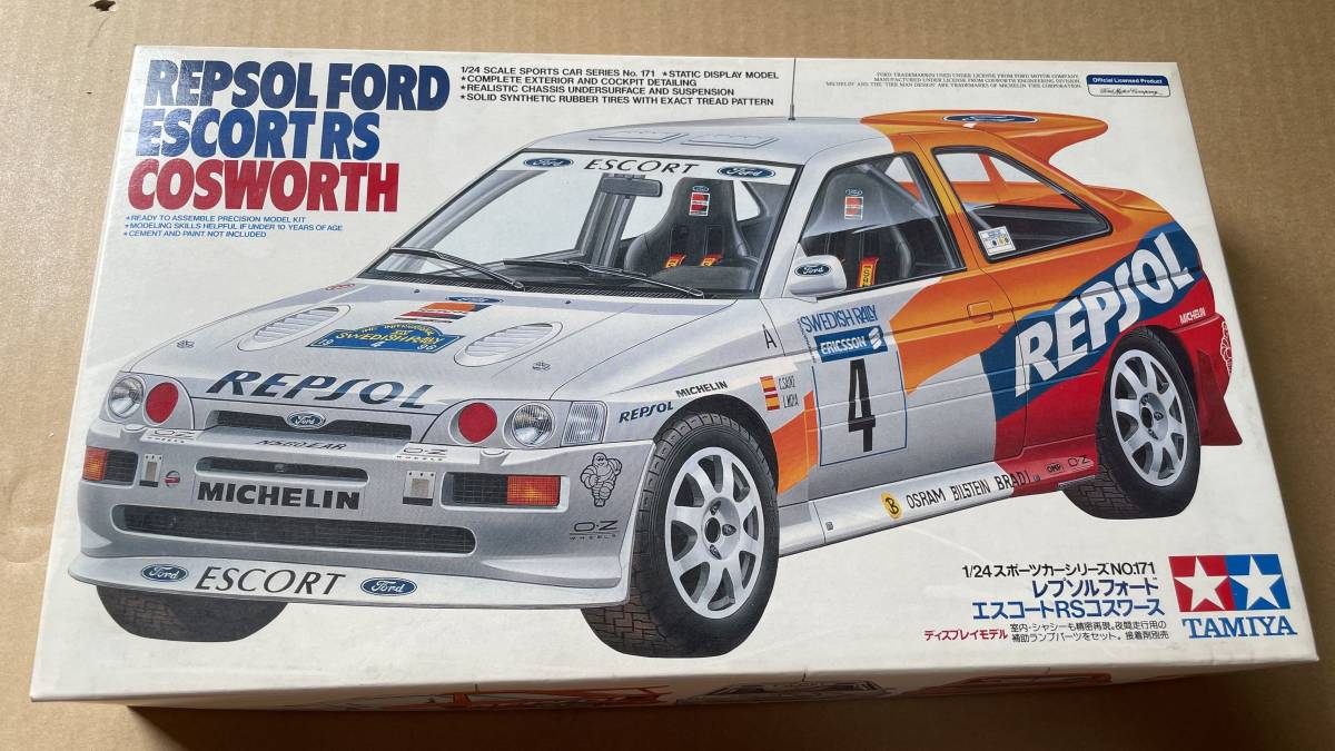 【新作入荷】 TAMIYA 1/24 レプソル フォード エスコート RS コスワース 生産休止品 一部組み立て 田宮 タミヤ(ラリー)｜売買されたオークション情報、yahooの商品情報をアーカイブ公開 - オークファン ラリー