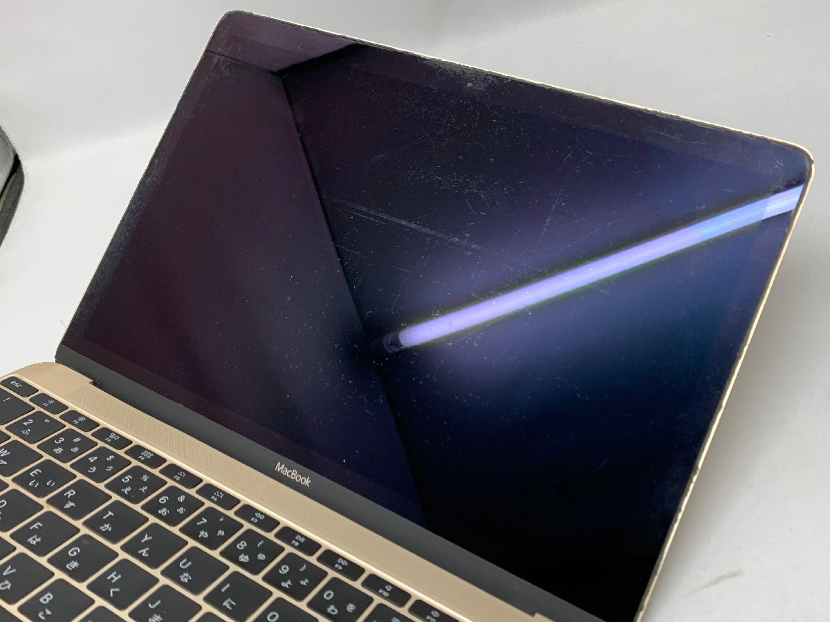 MacBook (Retina,12-inch,2016) ゴールド A1534 ジャンク品 MacBook