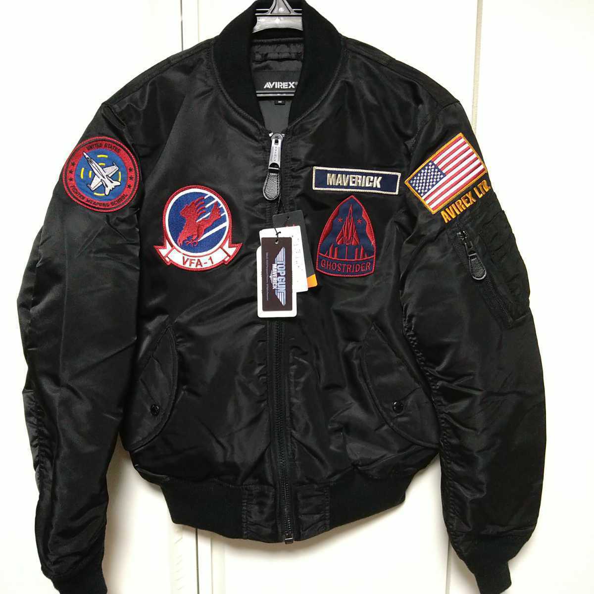 AVIREX/新品メンズM/MA-1フライトジャケット/TOP GUN MAVERICK/トップ
