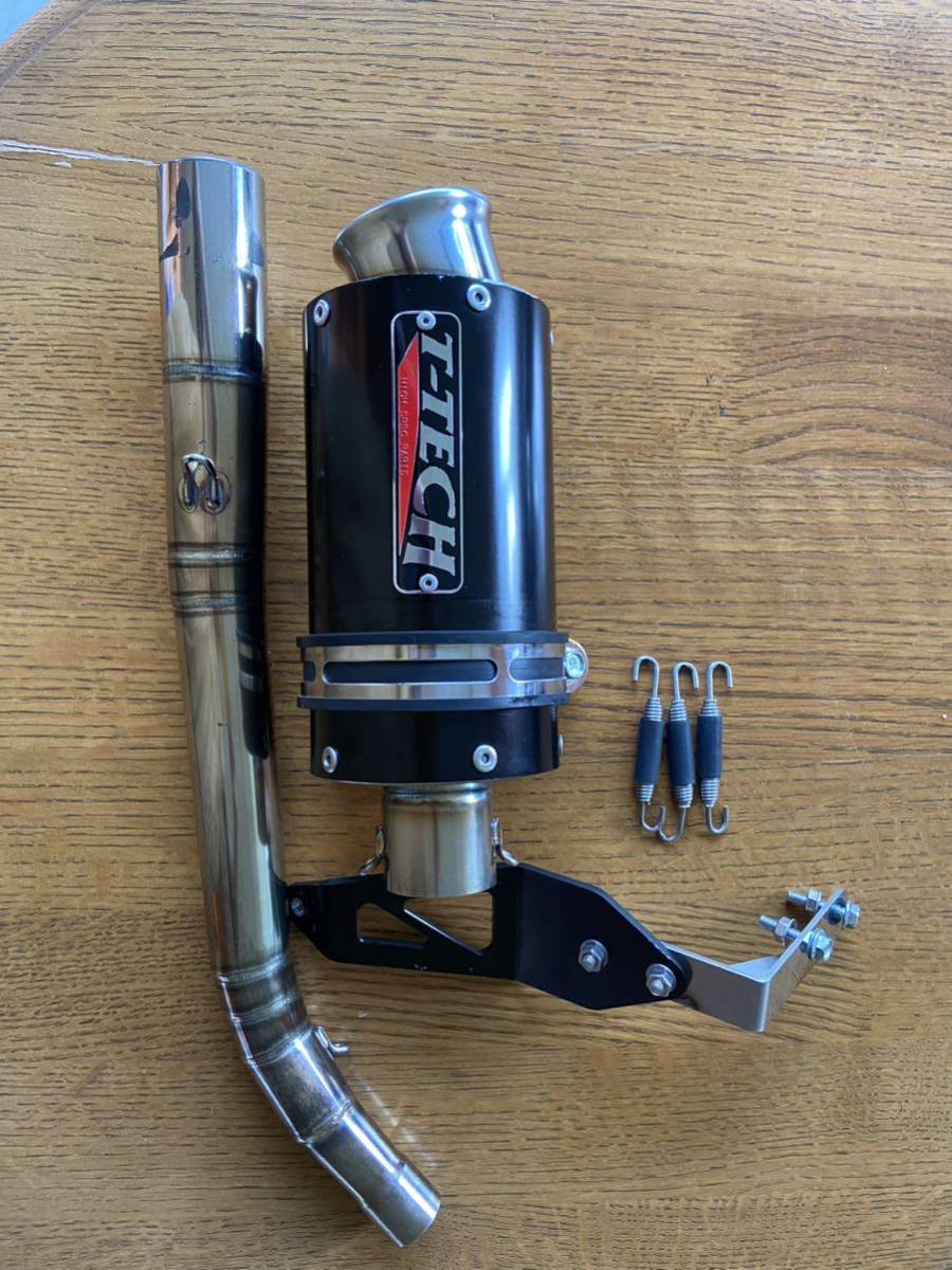HRCグロム5 T-techマフラー HRC GROM5用 T-TECHマフラー HRC T-TECH マフラー HRCグロム5用 特注