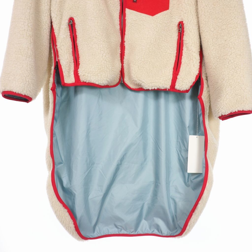 ファセッタズム FACETASM 21AW HIGH-LOW FLEECE ZIPPER JACKET