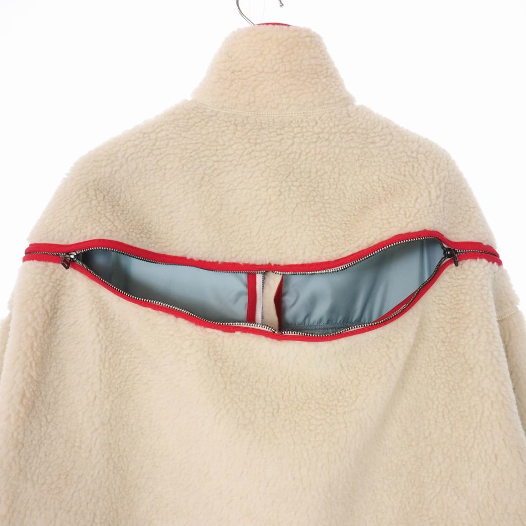 ファセッタズム FACETASM 21AW HIGH-LOW FLEECE ZIPPER JACKET