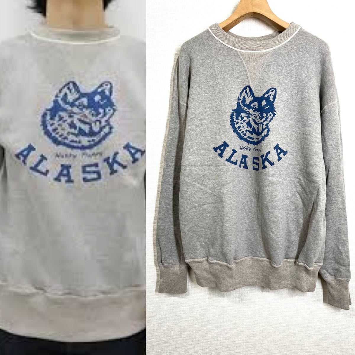 ウエアハウス WAREHOUSE 401 Alaska Sweat アラスカ スウェット 42 杢 