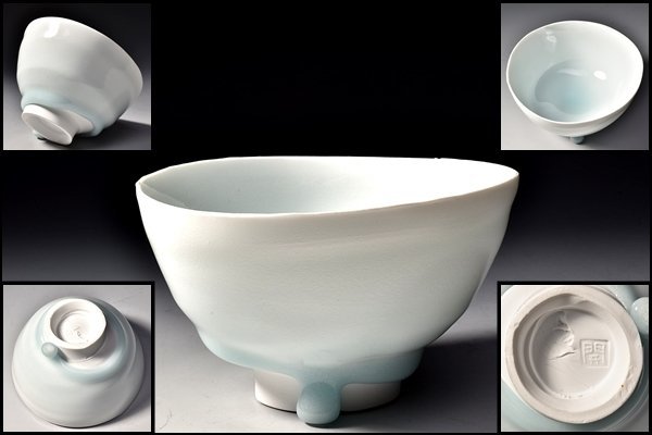 Gallery Kato 青白磁 茶碗 Monzen Kura – ⁄ 白磁 抹茶碗 茶道具