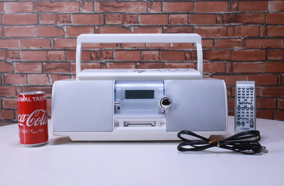 Victor ビクター RD-M2-W CD-MDポータブルシステム