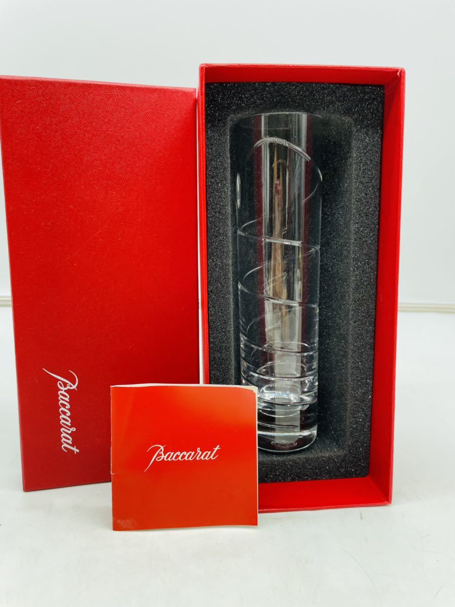 642 Baccarat バカラ オルグスパイラル花瓶 Baccarat バカラ 花瓶