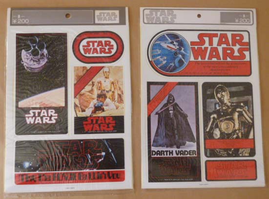 スターウォーズ　シール　（全４種セット）_1